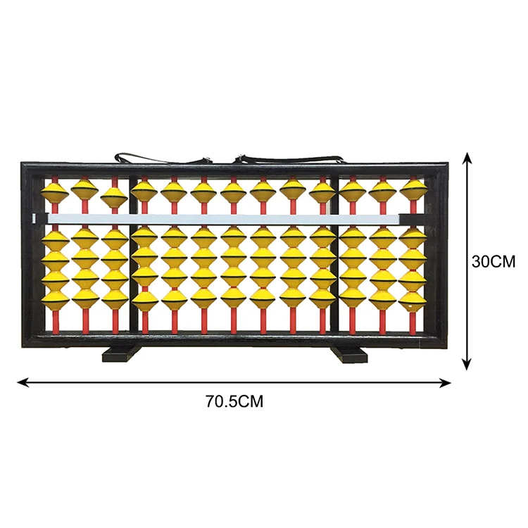 OEM Logo Printing On Frame Training Aid Teacher Soroban Abacus Wood By Manufacturer