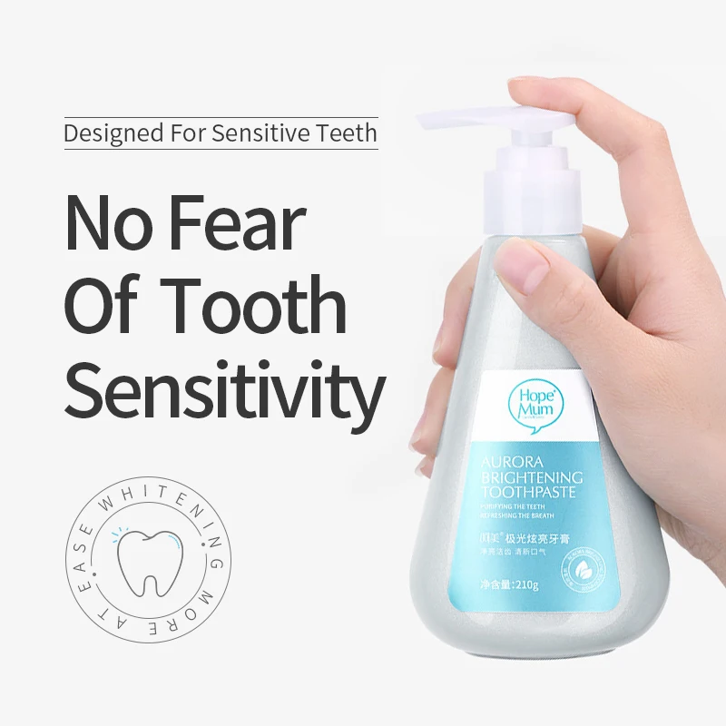 HOPE MUM Teeth Whitening Toothpaste Remove Bad Breath Oral Cleansing Toothpaste