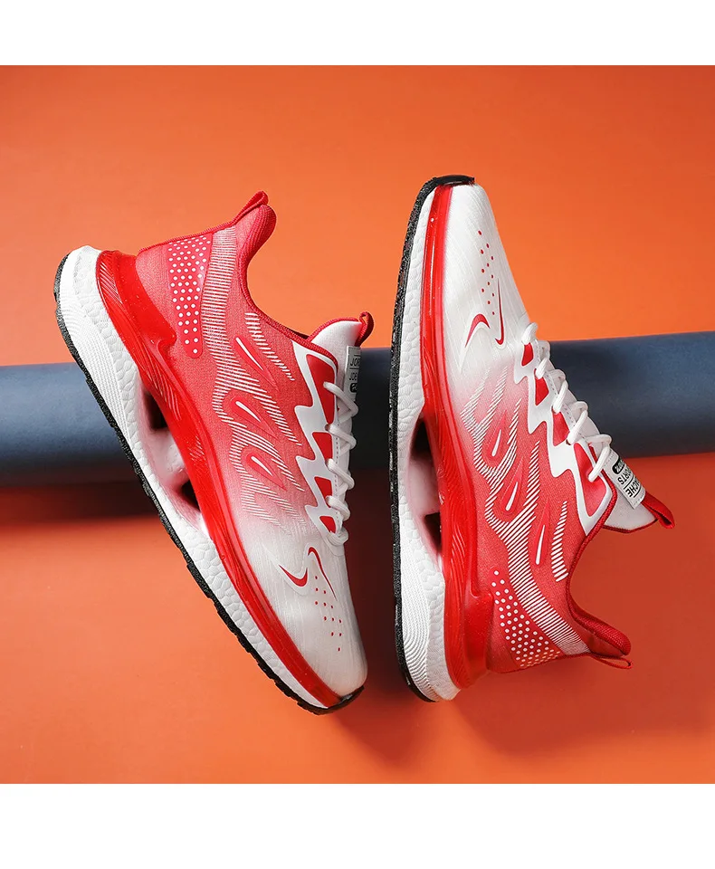 New fashion custom logo breathable casual shoes for men  sneaker walking running shoes