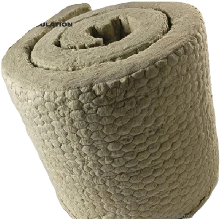 Thermal rock Mineral Wool Blanket Folded or Roll Form for Thermal Insulation in Residential Commercial and Industrial B