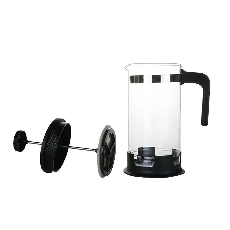 Hot Selling 1000ml Borosilicate Glass Coffee Maker Pot with Filter - Portable French Press