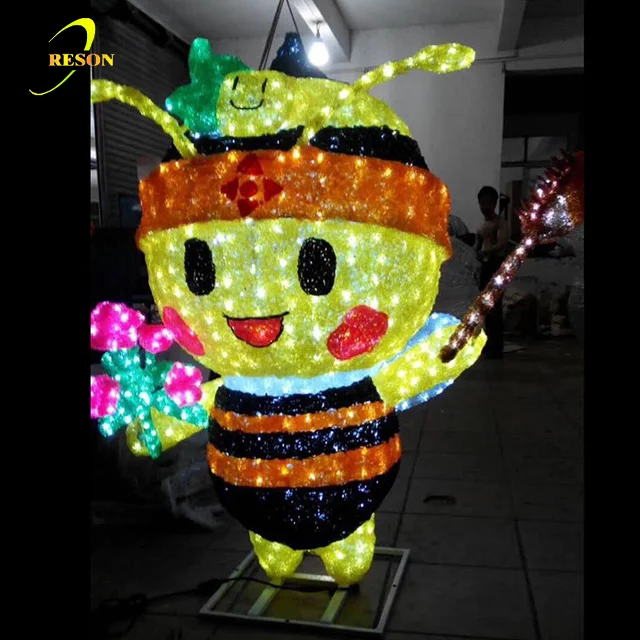 LED Mickey Mouse Xmas Lights Illumination And Decorations