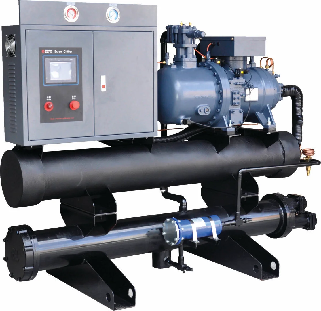 
80WSCS Industrial screw water-type chiller Injection Machine Needed Cooling Water System Carrier Industrial Water Cooled Chille 