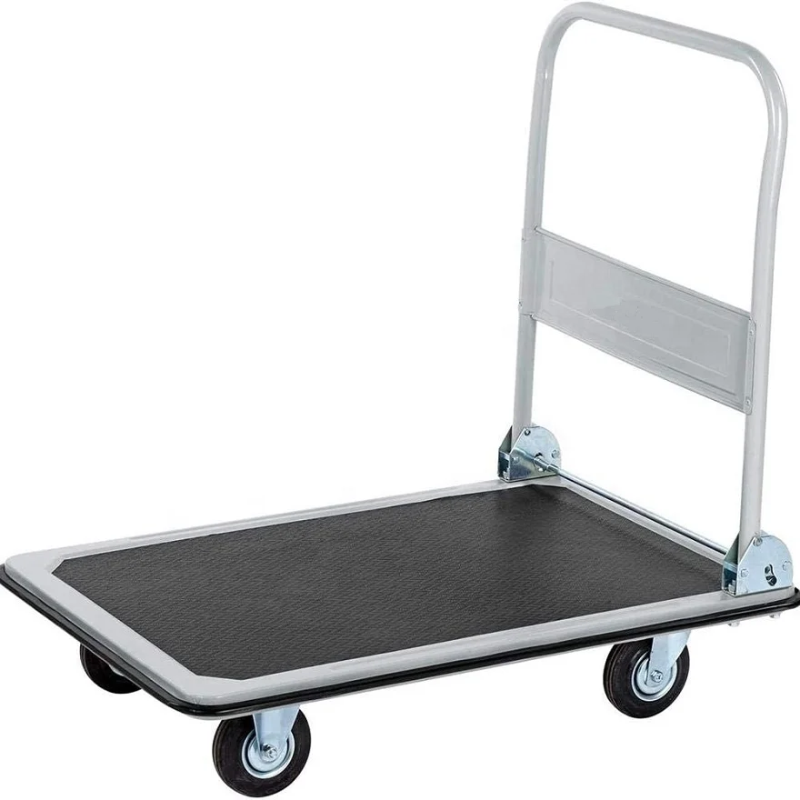 General Purpose folding Hand Truck Platform hand truck trolley  660 lb. Steel Folding Platform Truck PH300