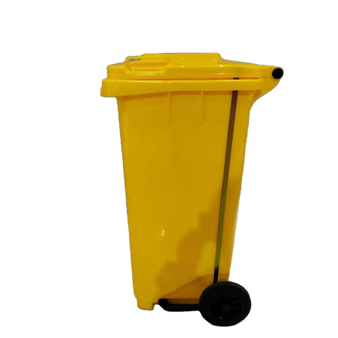 Fast Delivery 120L Bio-Safety  Plastic Medical Waste Bin Container