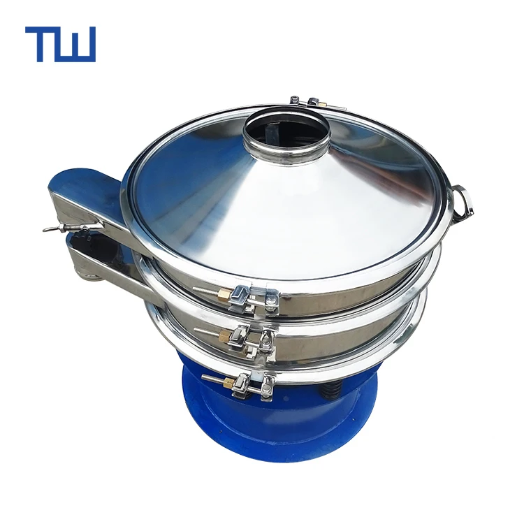 Automated corn starch vibratory separator vibrating sifter vibration machine screen vibrating machine for fine powder