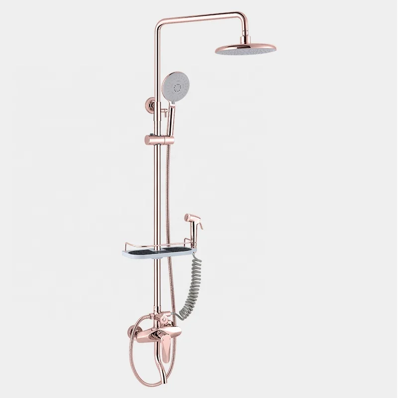 High Pressure Stainless Steel Shower Faucet Tap Taps And UPC Shower for Bathroom