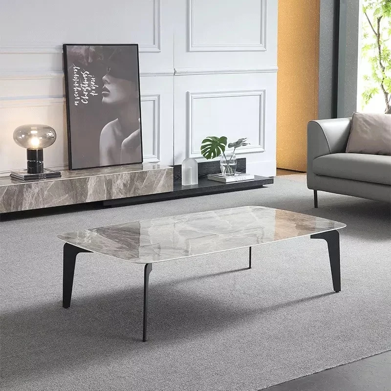 Cheap Metal Frame Table Mdf Top Table New Design Wholesale Manufacturers Modern Coffee Table