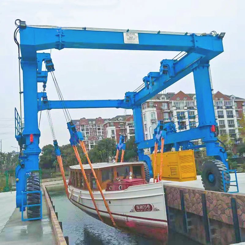 150 ton 200 Ton 500 ton  Marine Travel Lift For Sale Boat Lifting Hoist  crane