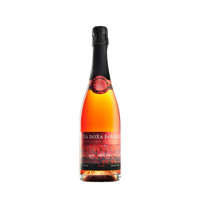 Rose Natural Sweet Red Aicholic Beverage Champagne Drinks Bubbly Brut Sparkling Spumante Wine Bottled For Sale