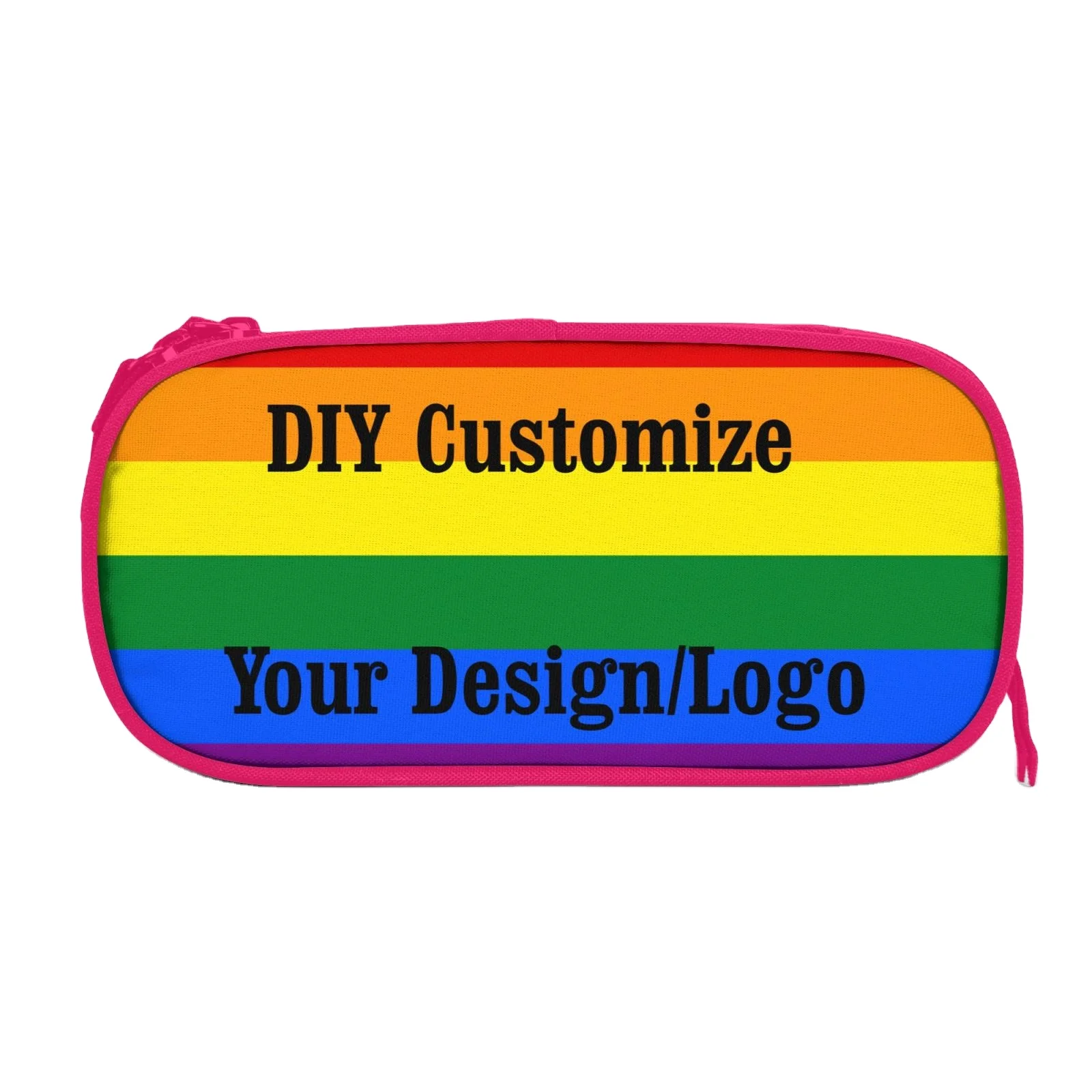 Пенал детский из полиэстера, Складной Стационарный чехол для карандашей и карандашей, черный цвет, для путешествий, школы