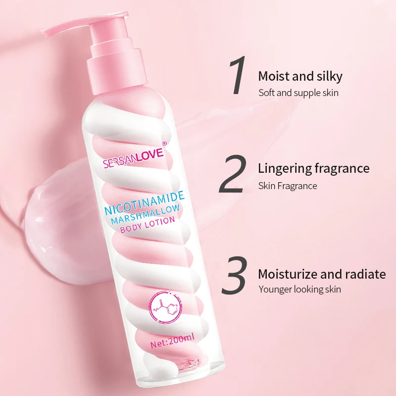 Customized OEM ODM Vitamin C Orange Peeling Lotion Whitening Smoothing New Skin Perfect White body firming lotion