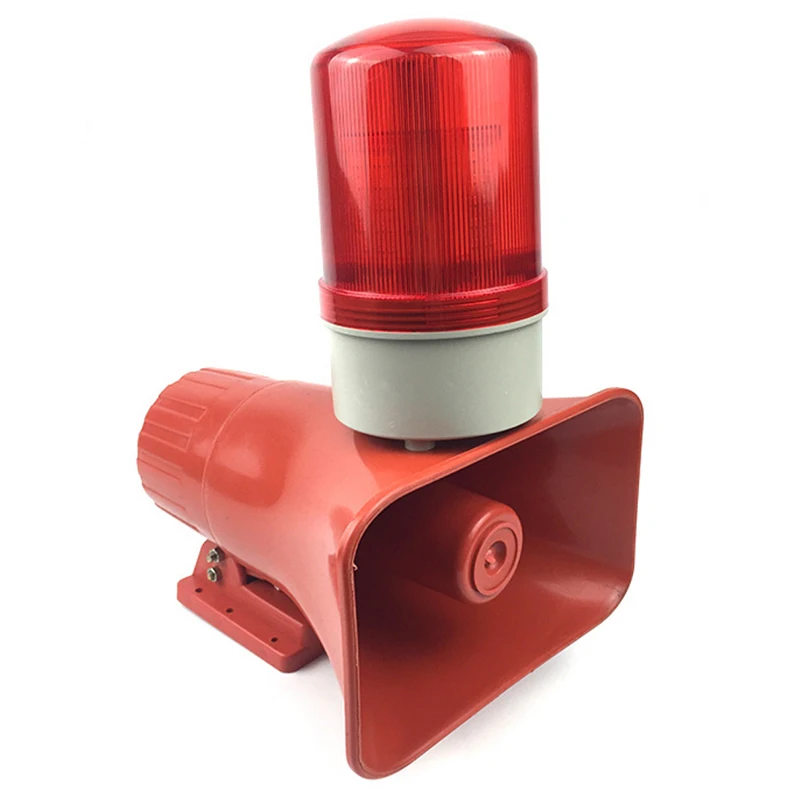 Hot sale 36V Audible and Visual Alarm Unit Light and Sound Alarm for Marine 120DB Large decibel warning Sound combination alarm