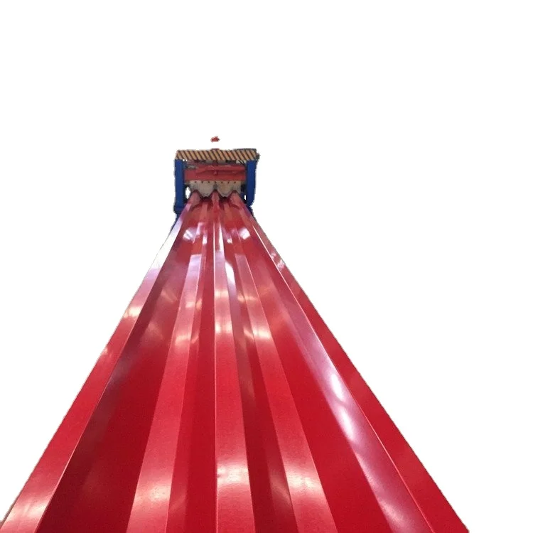 ibr tile cutting making machinery 28 gauge coloured aluminum steel zinc metal corrugated galvanized roofing sheet