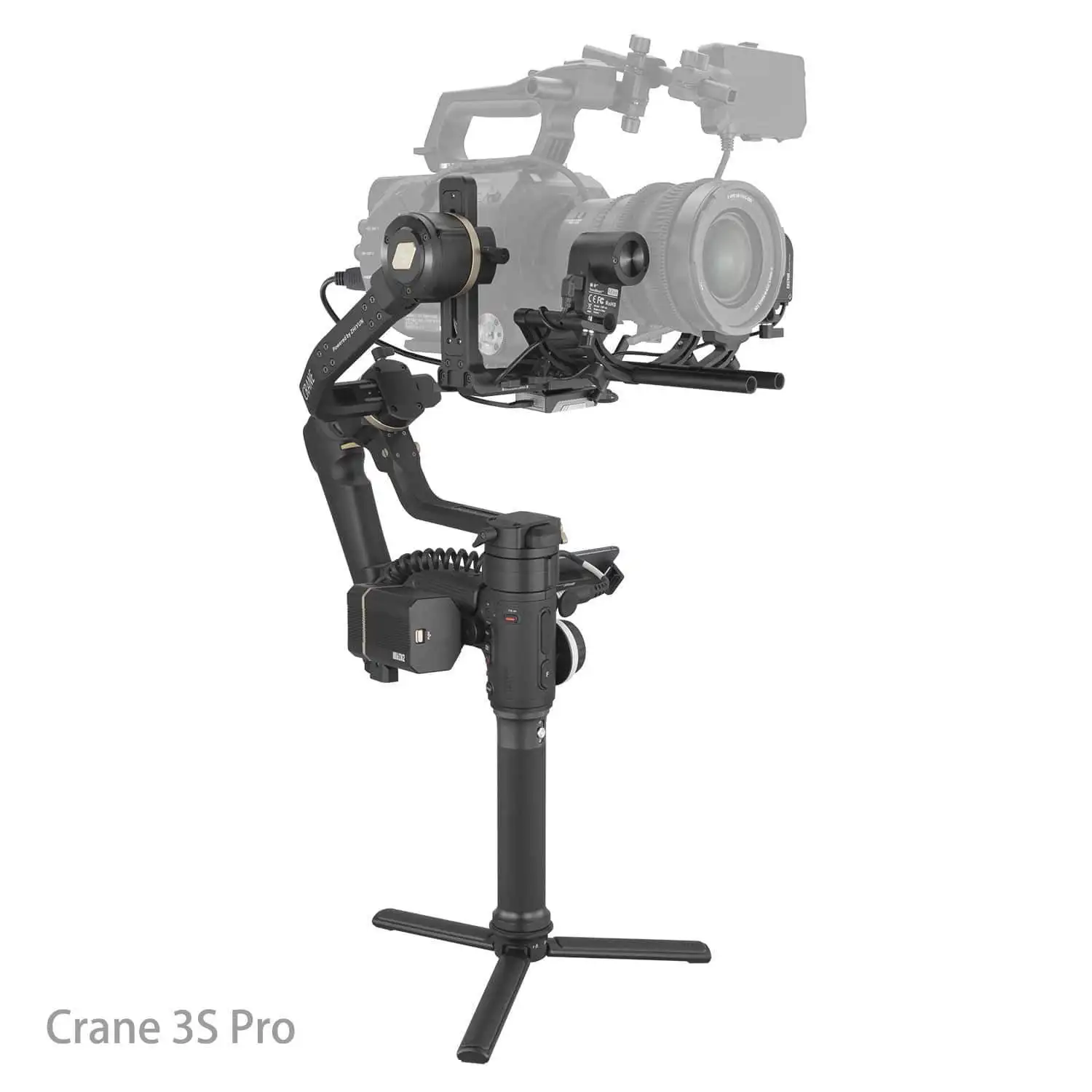 3-осевой шарнирный стабилизатор Zhiyun Official Crane 3s SmartSling Kit для DSLR-камер