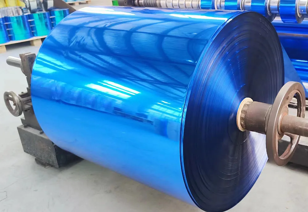 Heavy Duty Super clear Transparent Blue Smooth Strip Polar Pvc Curtain Roll and Christmas Film