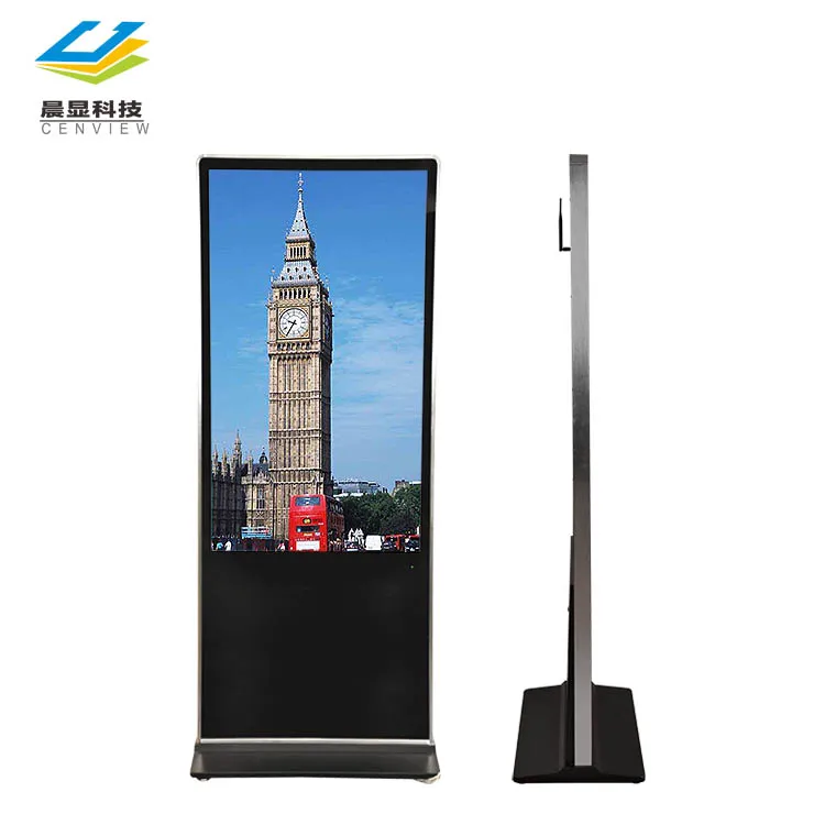 32/43/50/55/65/75/86 дюймов Тотем сенсорный экран с разрешением Full Hd монитор для контроля за Крытый рекламное табло с ЖК-дисплеем для супермаркета
