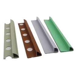 Низкая цена, простой цвет, ПВХ пластиковая керамическая плитка, угловая отделка