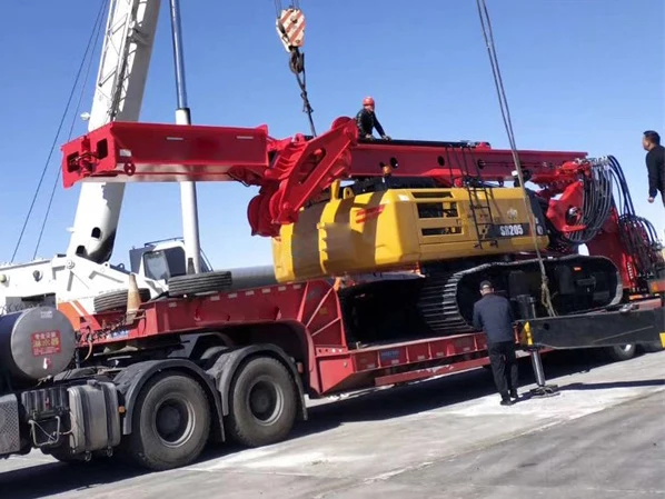 Hot Sale High Quality Rotary Drilling Rig 64m 261KW SR205C with Factory Direct Sales Price in Algeria