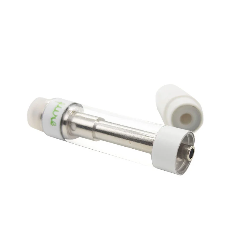 
 2021 керамический нагревательный бак с наконечником 1 мл пустые курительные детали паровой США чистый один атомайзер для вейпа 510 cbd  