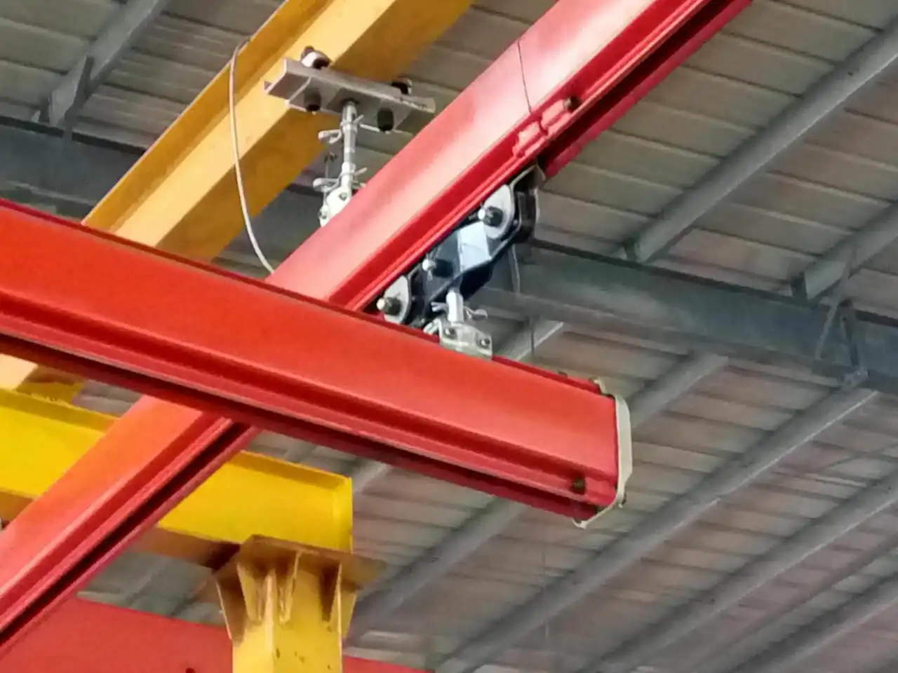 Hot Sale Rail Flexible Light System Single/ Double Beam Suspension  hoist orbit track bridge crane