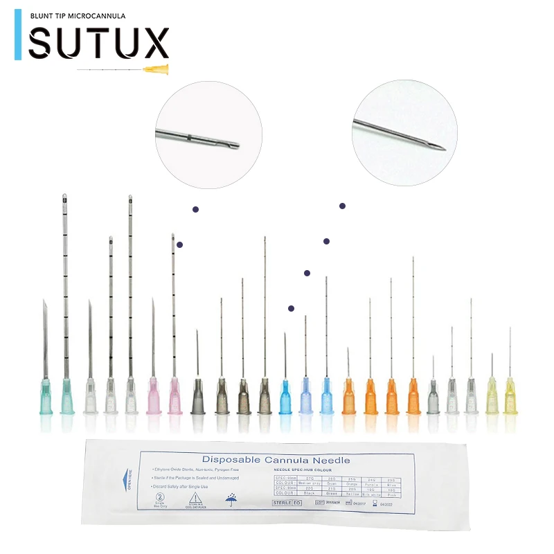 Disposable micro w cannula needle 27g