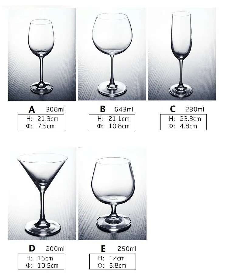 LK20191014-17 22cm gold silver rim diamond party wedding use Goblet WineGlass high redwine glasses
