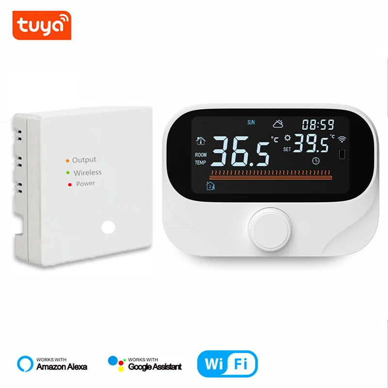 Wholesale OEM Gas Boiler Underfloor Heating Wireless Programmable Thermostat
