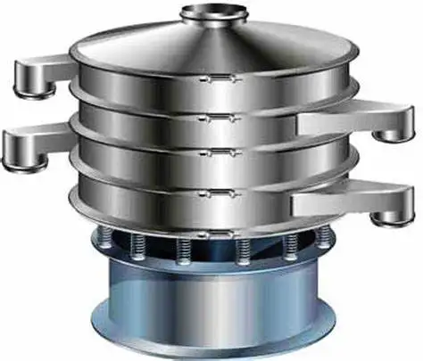 industrial sieve machine double deck stainless steel vibrating screen food rotary vibration screen price sifter separator