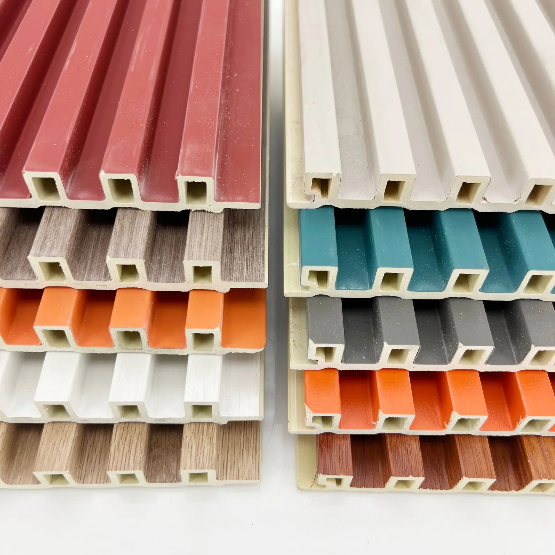 wooden 3d textured wall panels wall mcm cladding ripple fluted wall panel