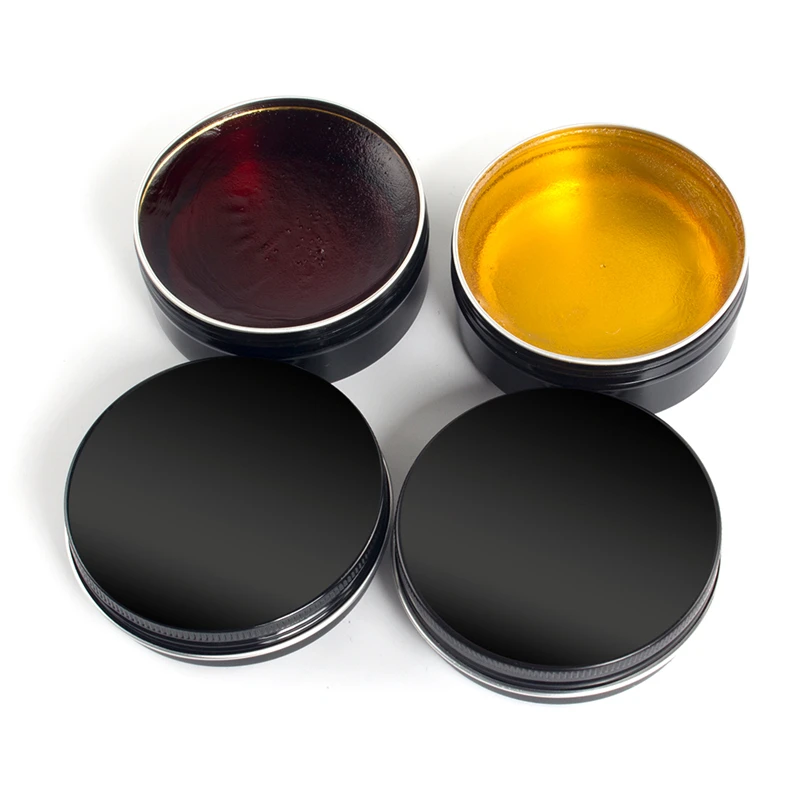100g/150g Black Tin Popular Stock Pomade Low MOQ Available Unlabel Pomade