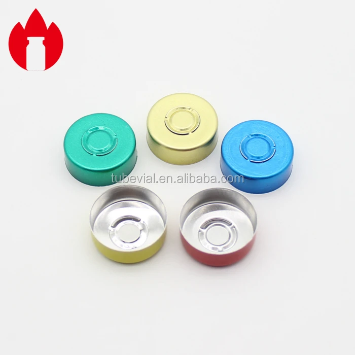 pharmaceutical  aluminum cap  20mm flip top aluminum seal medicine lid aluminum cover for glass vials glass bottles