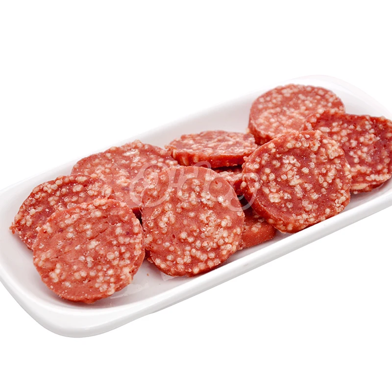 High Protein Pet Snack Duck Rice Circular Chip Dog Food Dog Treats Healthy Dog Snack Treats