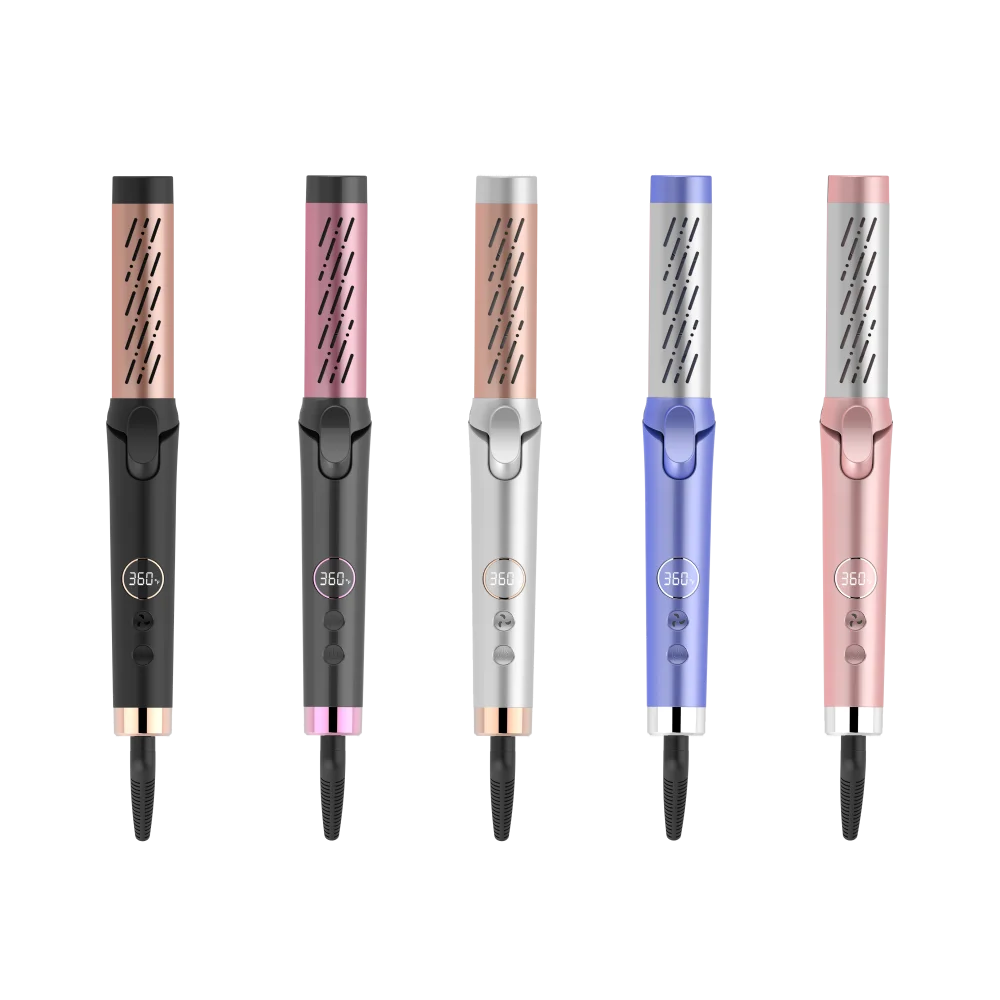 2021 NEW LAUNCH 2 in 1 Airflow Hair Curl Styler Cool Air Curler Straightener Cold Curling Iron with Cooling Fan