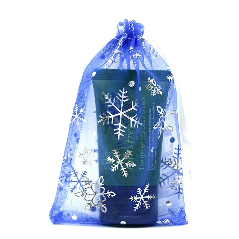 Top sales product in china Custom printed small gift organza bag butterfly