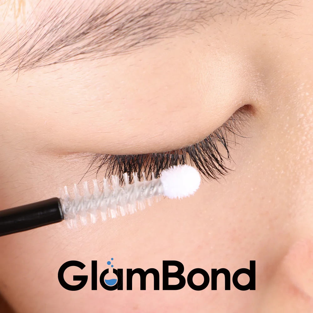 Glambond Coating Sealant For Eyelash Extension  OEM Black Lash Coating Sealant For Cluster Eyelashes