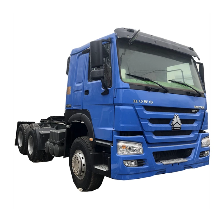  Популярная китайская оптовая продажа б/у Тракторная головка Sinotruk Howo 375hp 6x4