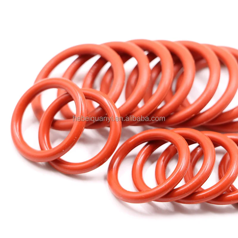 Custom Special Any Size Elastic Colorful Polyurethane Silicone Rubber Seals O Rings