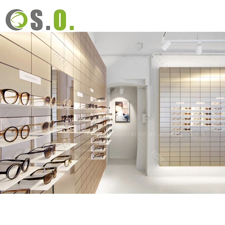 Optical Shop Interior Design Eyeglass Showcase Optical Store Display Furniture