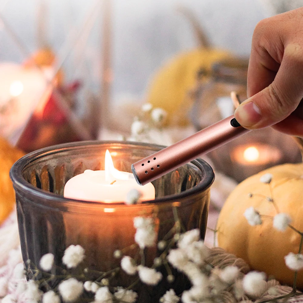 Gas Lighter Candle Wholesale Multifunctional Gas Refillable Inflatable Long Gas Candle Lighter