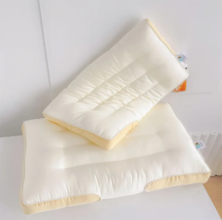 Grade Mother Infant Soybean Fiber Pillow with Excellent Cervical Spine Protection Sleep Ventilation Moisture Absorption-for Neck
