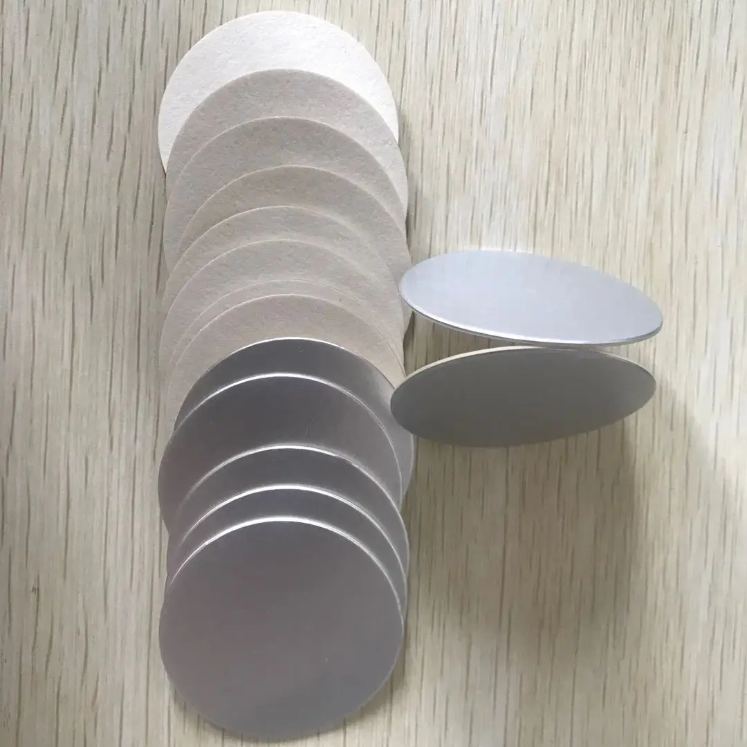 65mm Aluminium Foil Induction Seal for Plastic and Glass bottles