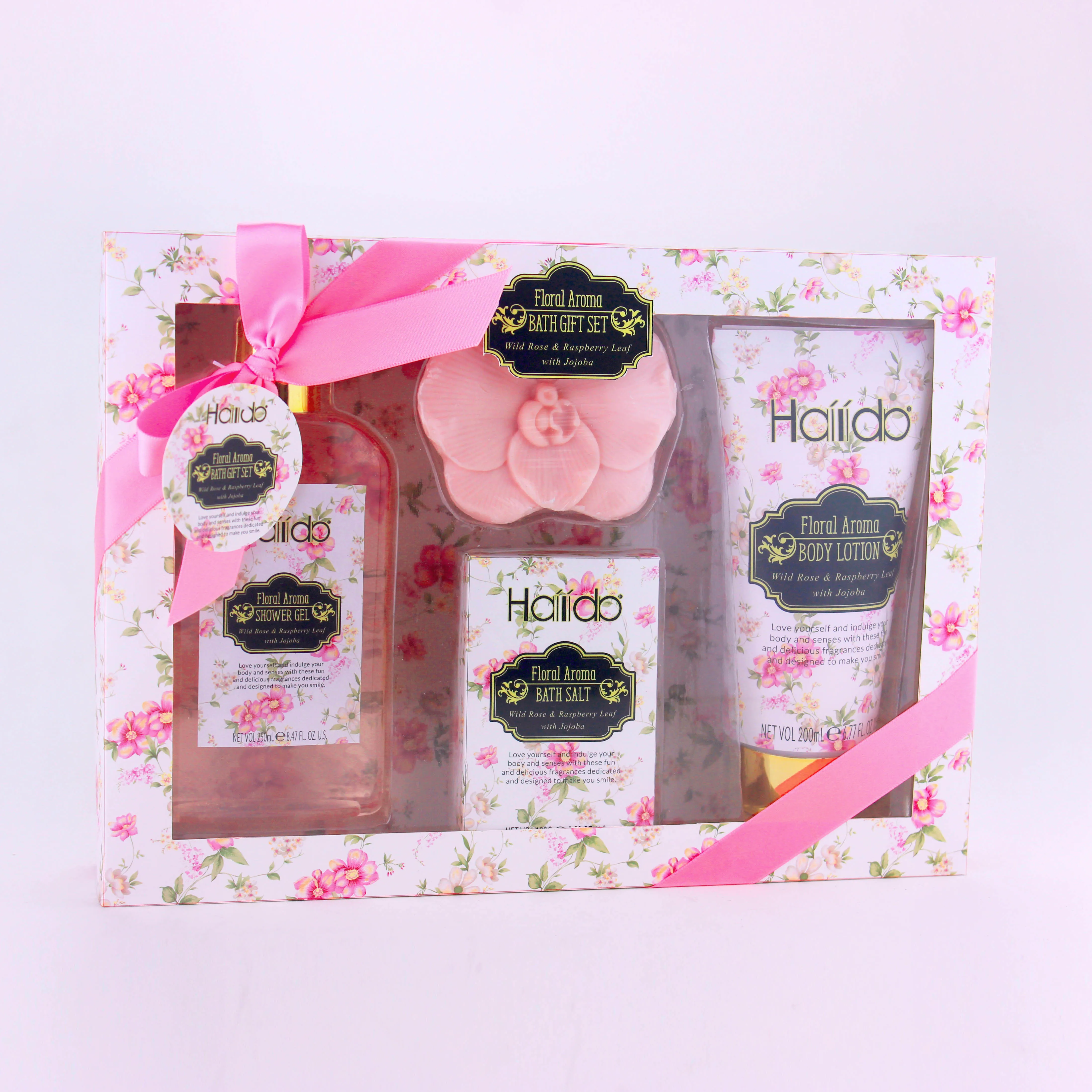 OEM and  ODM wholesale personal care products shower gel and body lotion bath spa gift sets