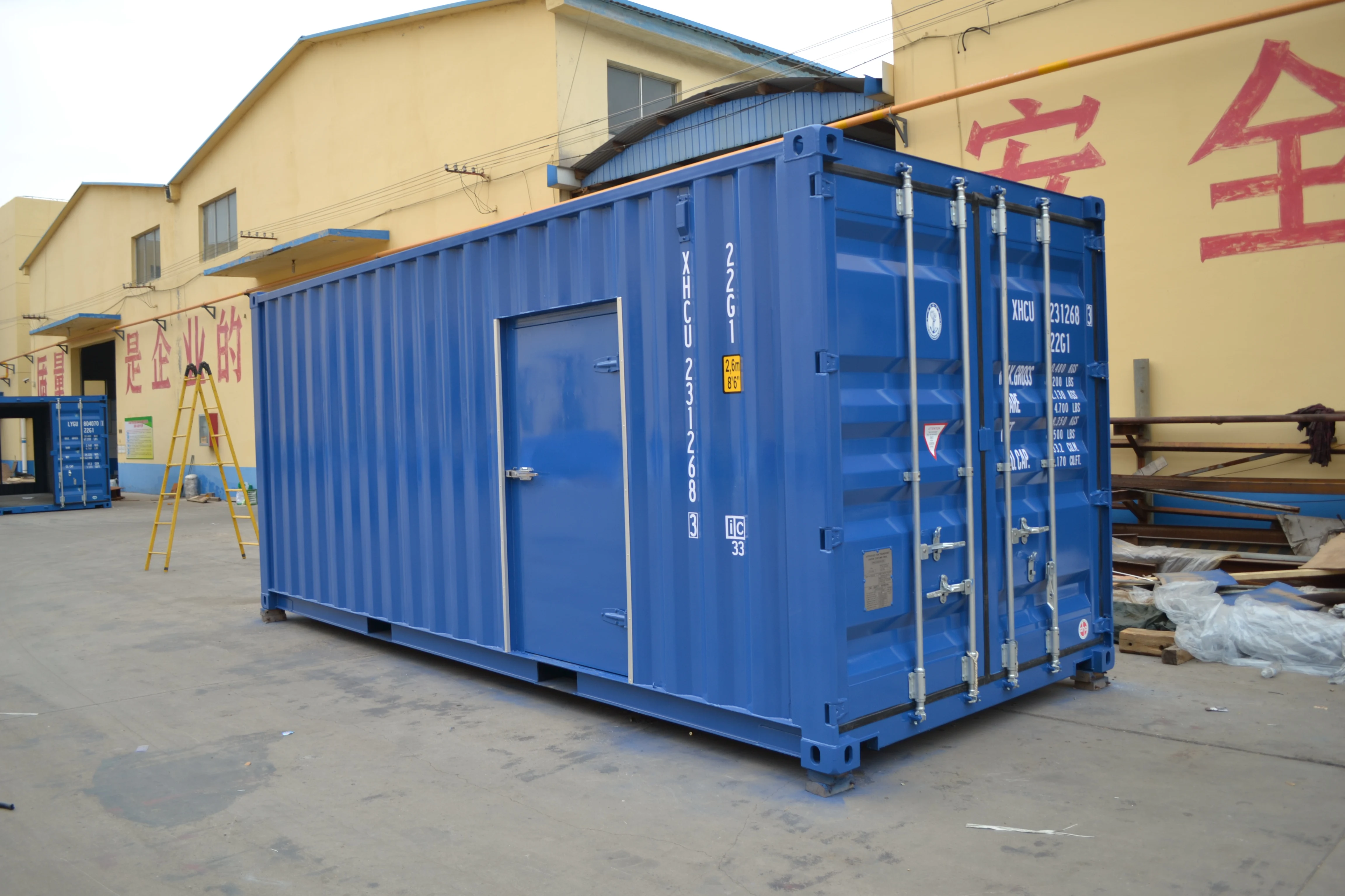 Container type 100KW Diesel generator for Russia market