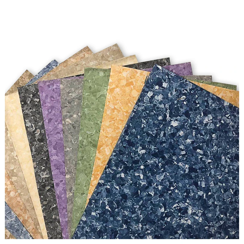 Durable non-slip matt homogeneous vinyl sheet floor tile for kindergarten vinyl /pvc floor mat/ roll flooring for Nursery