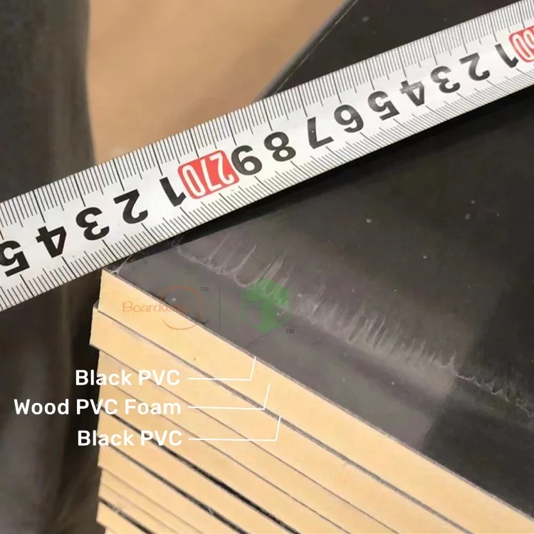 Waterproof PVC Wood Plastic Sheet WPC Foam Board for Kitchen Bathroom Cabinets