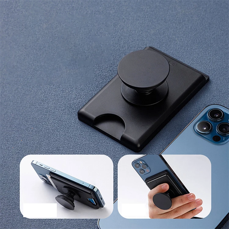 2024 Hot Sale Universal Magsafe Phone Stand Holder Magnetic Phone Card Holder With Stand For Iphones 15 Pro Max