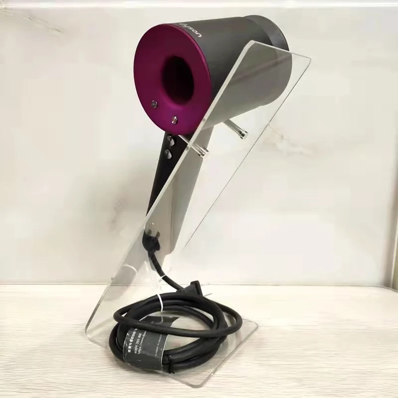 Акриловая подставка-держатель для сушки волос в супермаркете, размер на заказ