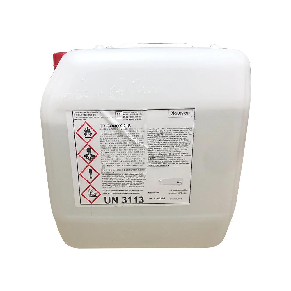 Nouryon clear liquid catalyst Trigonox 21S initiator TBPO/OT initiator