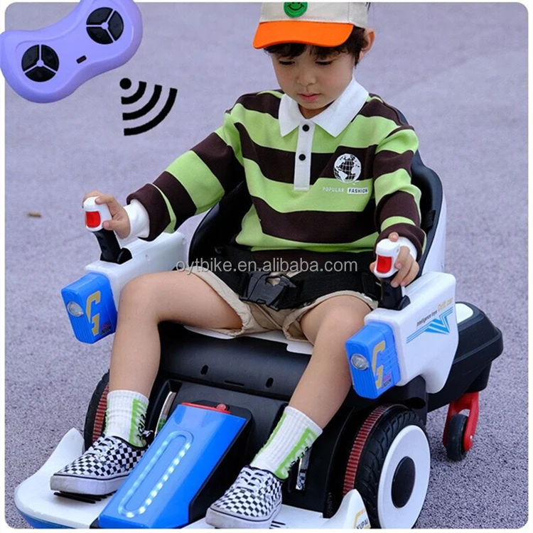2023 Hot Sale Kids Dual 12V Battery Electric Drift Car Toy Pedal Foot Power Plastic 4-Wheel Ride-On for Girls Outdoor Exercise